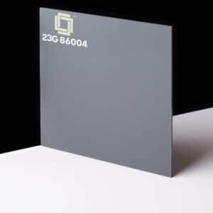 23 G 86004 grey color acrylic sheet